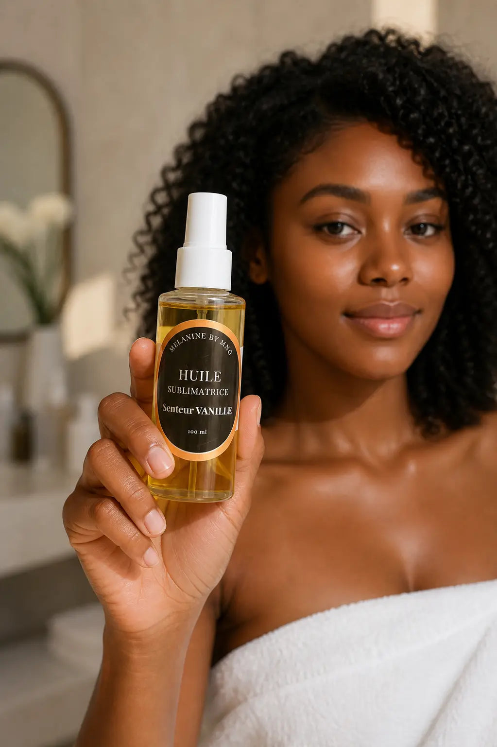 Huile corporelle SUBLIMATRICE MELANINE BY MNG